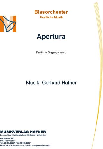 Apertura - Blasorchester - Festliche Musik 