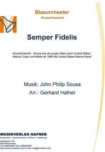 Semper Fidelis - Blasorchester - Konzertmarsch