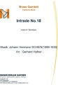 Intrade No.18 - Brass Quintett - Festliche Musik 